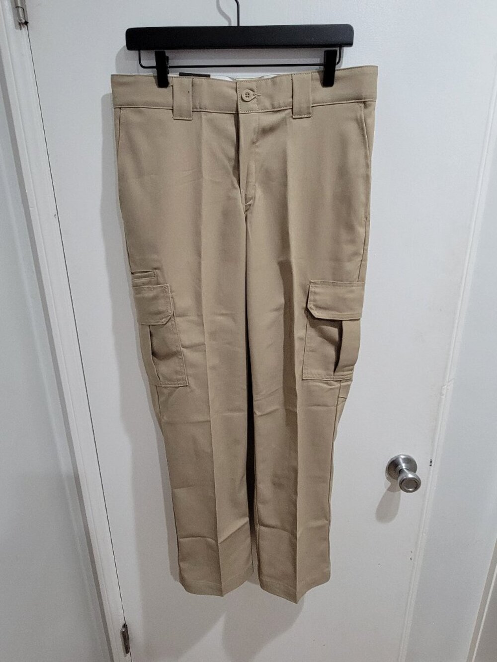 Dickies Men's Twill Stretch Cargo Pants - Khaki